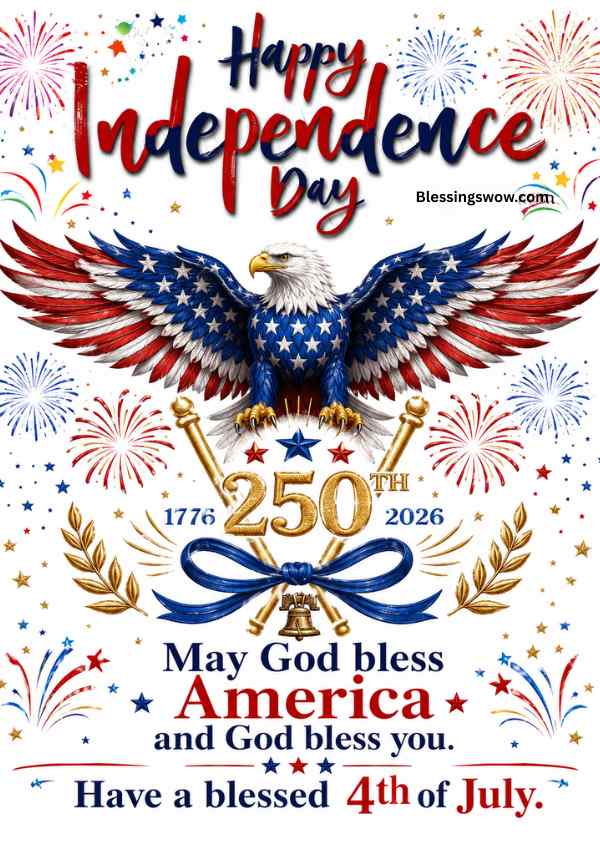 Happy Independence Day Blessings 2026