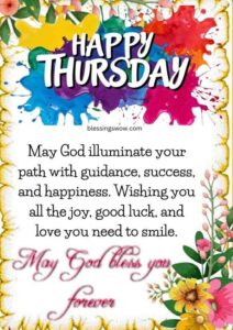 150+ Happy Thursday Blessings Images, Quotes and Prayers