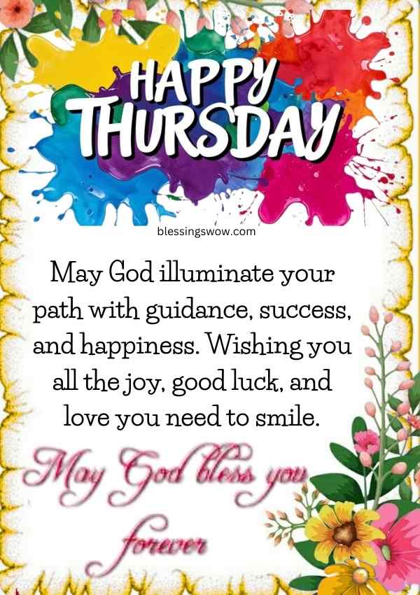 150+ Happy Thursday Blessings Images, Quotes and Prayers