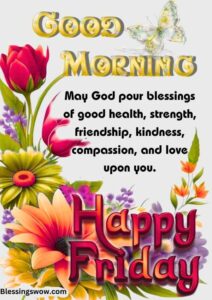 Read more about the article 95 Good Morning Friday Blessings: Beautiful Images and Quotes