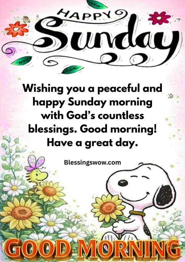 Read more about the article Good Morning Sunday Blessings: 110+ Quotes, Prayers and Wishes