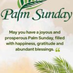 Happy Palm Sunday Blessings and Wishes 2026