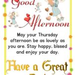 78+ Thursday Afternoon Blessings, Quotes and Images